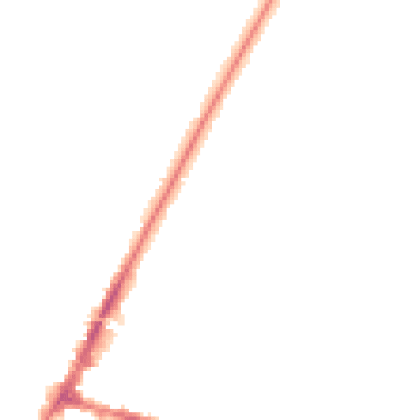 Night-time road noise heatmap for HP13 6QA