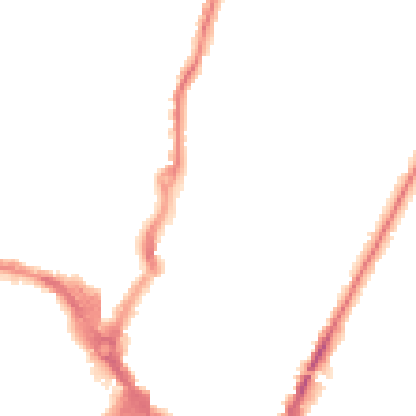 Night-time road noise heatmap for HP13 6SP