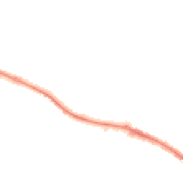 Night-time road noise heatmap for HP13 7AJ