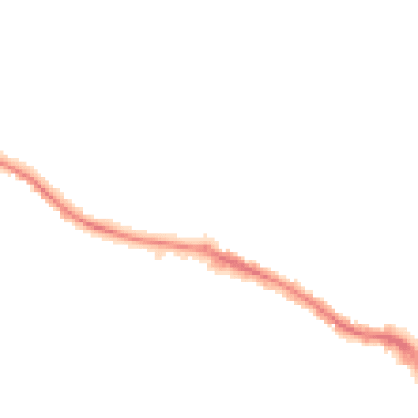 Night-time road noise heatmap for HP13 7AP