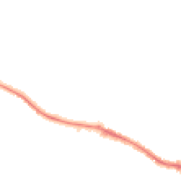 Night-time road noise heatmap for HP13 7AW