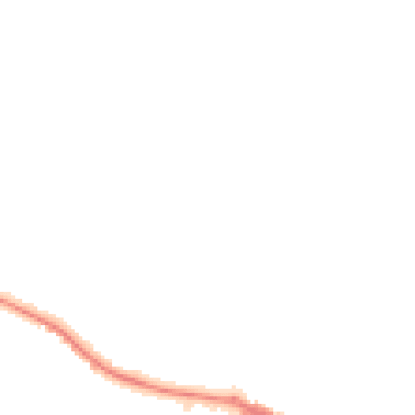 Night-time road noise heatmap for HP13 7RQ