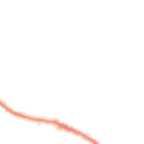 Night-time road noise heatmap for HP13 7RS
