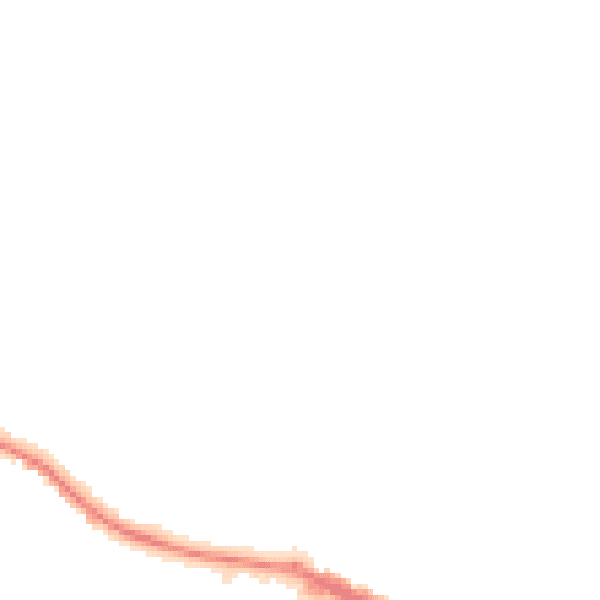 Night-time road noise heatmap for HP13 7SB
