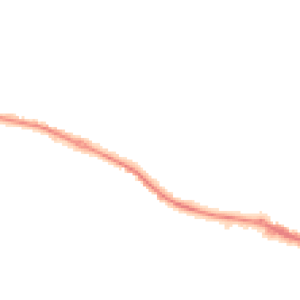 Night-time road noise heatmap for HP13 7WY