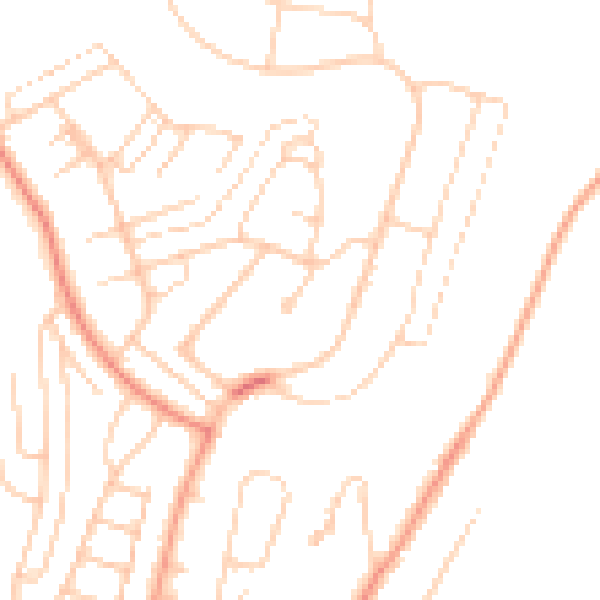 Daytime road noise heatmap for HP13 7YD