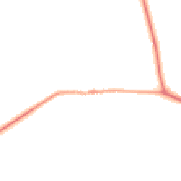 Night-time road noise heatmap for HP14 3AG