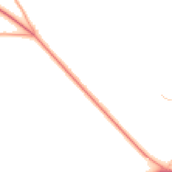Daytime road noise heatmap for HP14 3AR