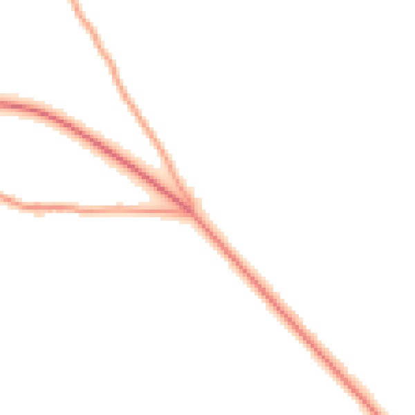 Daytime road noise heatmap for HP14 3AS