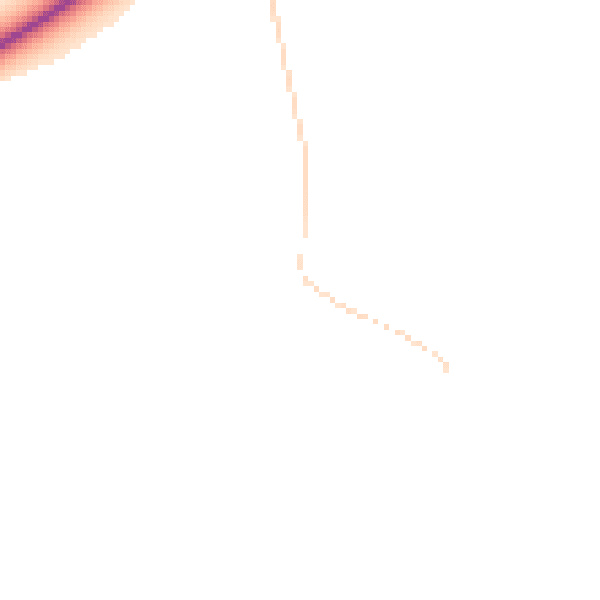 Daytime road noise heatmap for HP14 3AT