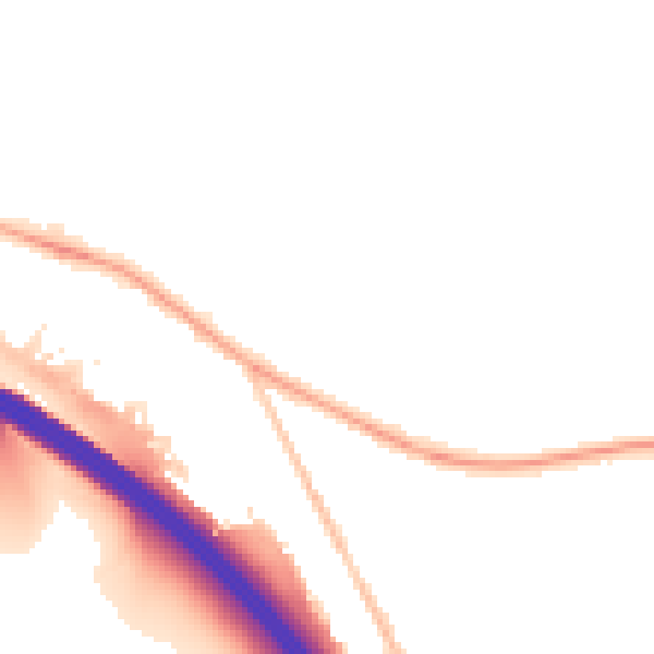 Night-time road noise heatmap for HP14 3AW