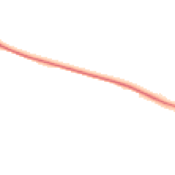 Night-time road noise heatmap for HP14 3BL