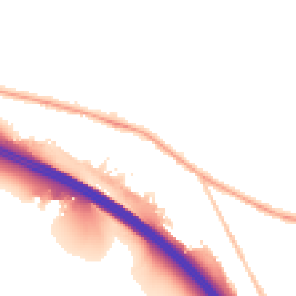 Night-time road noise heatmap for HP14 3PB