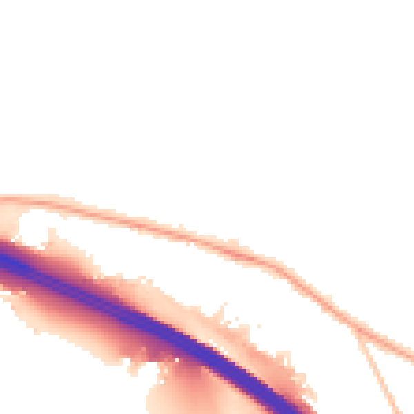 Night-time road noise heatmap for HP14 3TJ