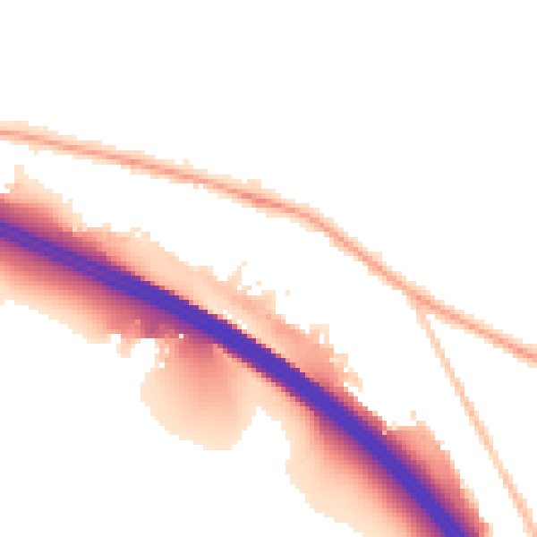 Night-time road noise heatmap for HP14 3UB