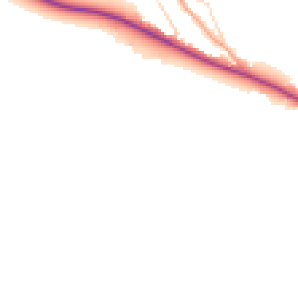 Daytime road noise heatmap for HP14 3UT