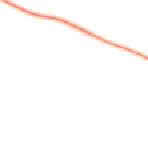 Night-time road noise heatmap for HP14 3UU