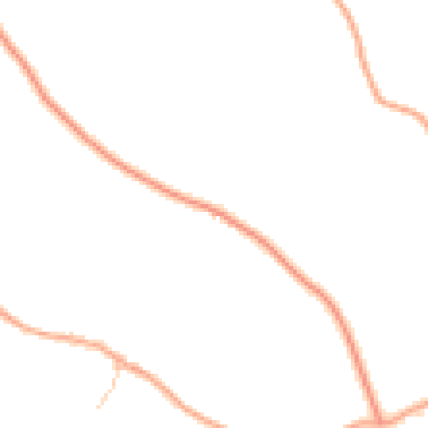 Daytime road noise heatmap for HP14 3YB