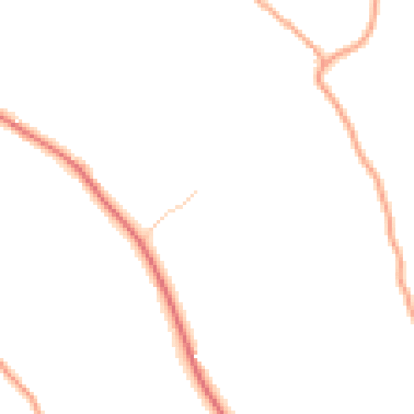 Daytime road noise heatmap for HP14 4AF
