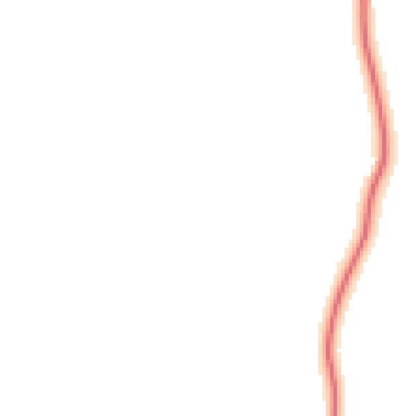 Night-time road noise heatmap for HP14 4LA