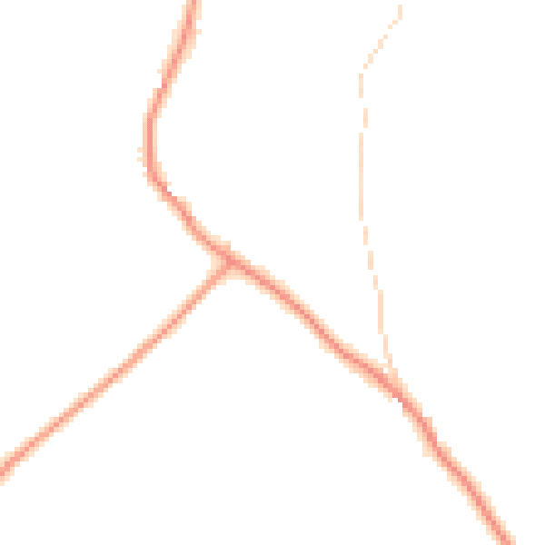 Daytime road noise heatmap for HP14 4NH