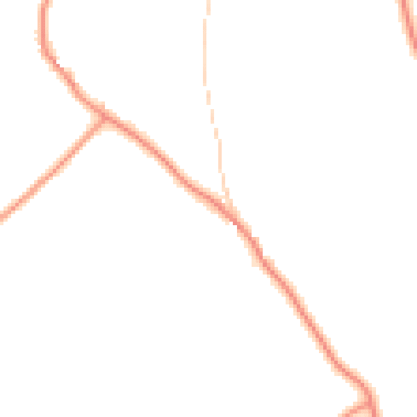 Daytime road noise heatmap for HP14 4NQ