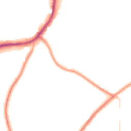 Daytime road noise heatmap for HP15 6AA