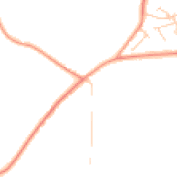 Daytime road noise heatmap for HP15 6AD