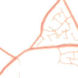 Daytime road noise heatmap for HP15 6AF
