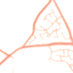 Daytime road noise heatmap for HP15 6AH