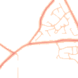 Daytime road noise heatmap for HP15 6AJ