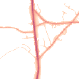 Daytime road noise heatmap for HP15 6AW