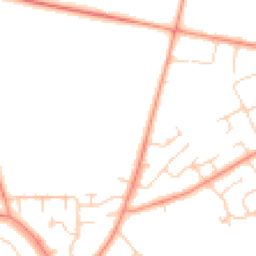 Daytime road noise heatmap for HP15 6AY