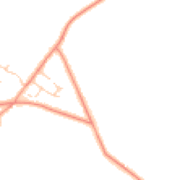 Daytime road noise heatmap for HP15 6AZ