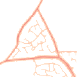 Daytime road noise heatmap for HP15 6BH