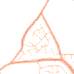 Daytime road noise heatmap for HP15 6BJ