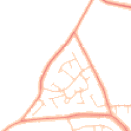 Daytime road noise heatmap for HP15 6BL