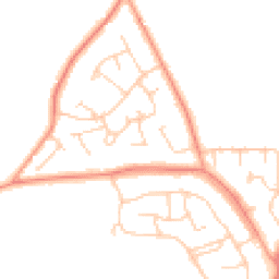 Daytime road noise heatmap for HP15 6BU