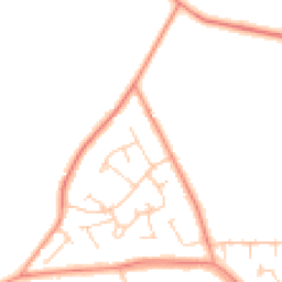 Daytime road noise heatmap for HP15 6BW