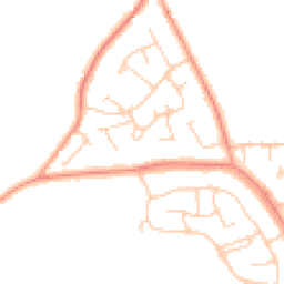 Daytime road noise heatmap for HP15 6BX