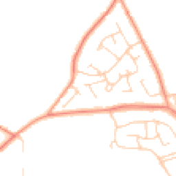Daytime road noise heatmap for HP15 6BY