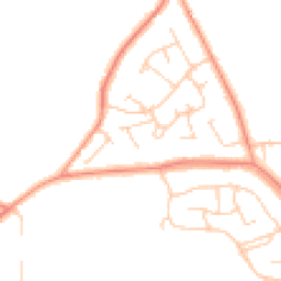 Daytime road noise heatmap for HP15 6BZ