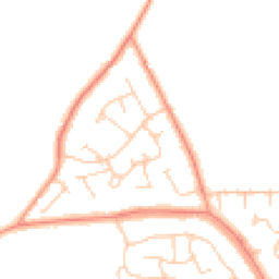 Daytime road noise heatmap for HP15 6DA