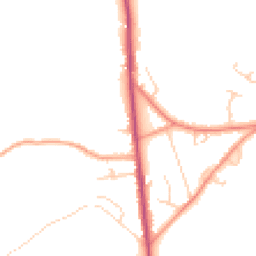 Daytime road noise heatmap for HP15 6EB