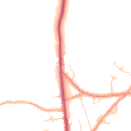 Daytime road noise heatmap for HP15 6EE
