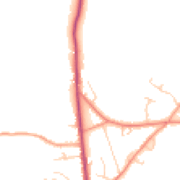 Daytime road noise heatmap for HP15 6EG