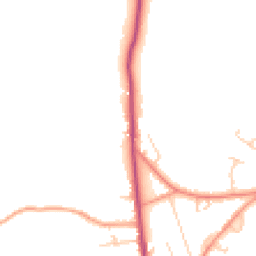 Daytime road noise heatmap for HP15 6EJ