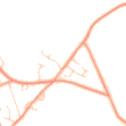 Daytime road noise heatmap for HP15 6HL