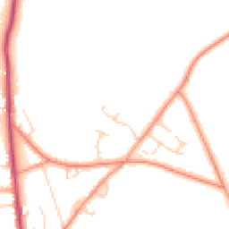 Daytime road noise heatmap for HP15 6HN