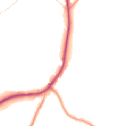 Daytime road noise heatmap for HP15 6JT